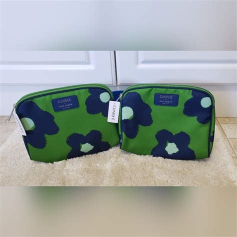 cosmetic bags kate spade|clinique kate spade makeup bag.